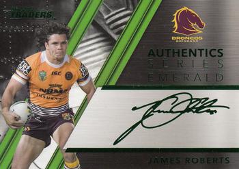 2019 TLA Traders - Authentics Series Emerald #ASE1 James Roberts Front